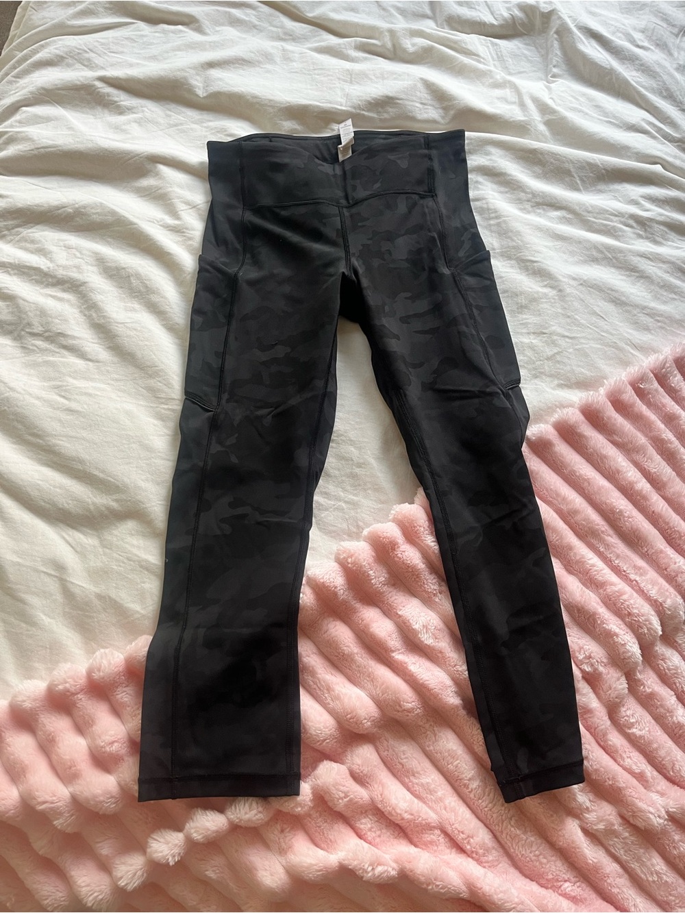 lululemon athletica Black Camo Kids Leggings
